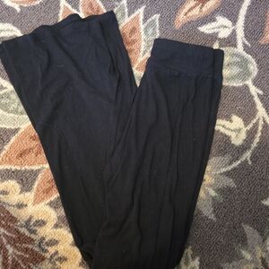 SHEIN Black Flare Pants